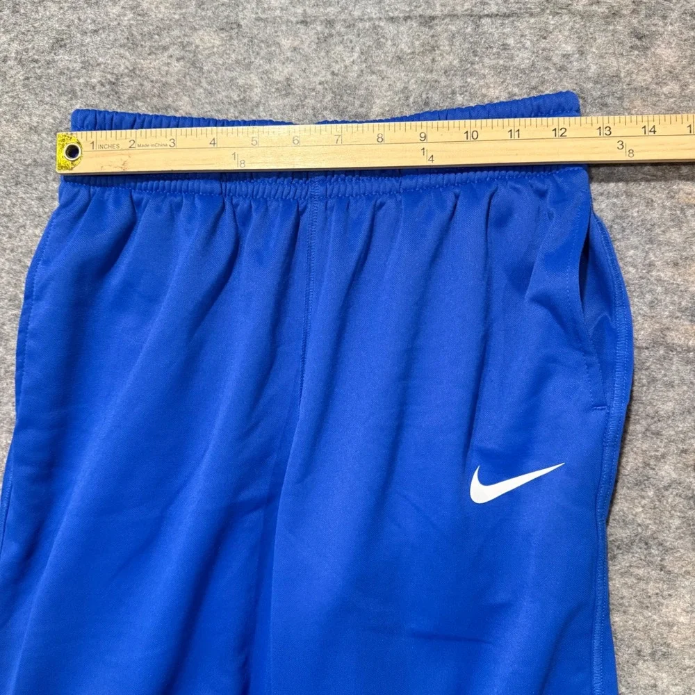 Nike Therma-FIT Boys‎ XL Blue Tapered Training Pants FV3695 Royal Fleece Jogger